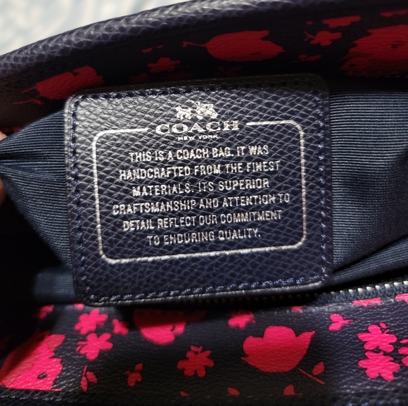 Coach coated canvas purse - Picture 4 of 5